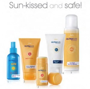 Justine Suncare range